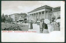 DUITSLAND Baden-Baden, Konversationshaus und Haus Messmer (Bozum 1910)