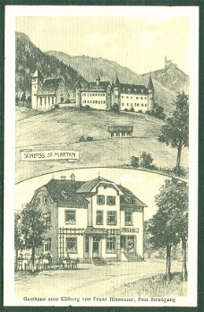 OOSTENRIJK Kasteel St. Martin / Pension Kälberg (Dokkum 1910)