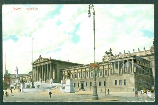 OOSTENRIJK Wenen, Parlement (Bozum 1909) - 1