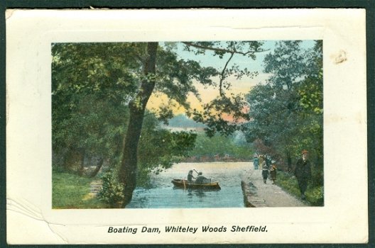 VK Whiteley Woods (Sheffield), Boating Dam (Roordahuizum & Sneek 1909) - 1