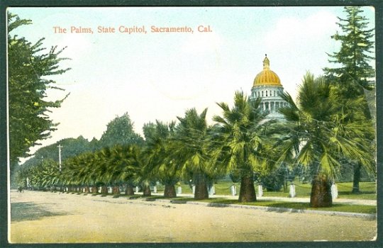 VS Sacramento (Californië), The Palms, State Capitol (Roordahuizum & Wirdum 1909) - 1