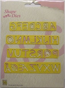 Nellie Snellen Shapedies SD037 Letters