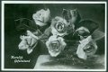 HARTELIJK GEFELICITEERD Schaal met rozen (Amsterdam 1939) - 1 - Thumbnail