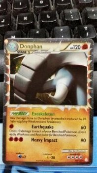 Donphan (Prime) 107/123 HeartGold SoulSilver - 1