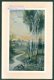 KERST Landschap met berkenbomen, reliëfkaart (Wirdum Fr 1912) - 1 - Thumbnail