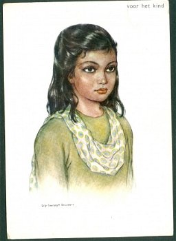 KIND Indiaas meisje, Lily Eversdyk Smulders (1954) - 1