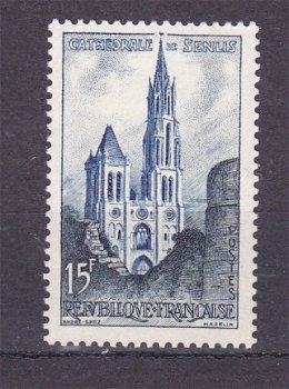 Frankrijk 1958 Cathédrale de Senlis postfris - 1