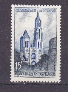 Frankrijk 1958 Cathédrale de Senlis postfris