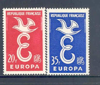 Frankrijk 1958 Europa-CEPT postfris - 1