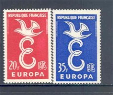 Frankrijk 1958 Europa-CEPT postfris