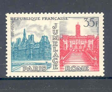 Frankrijk 1958 Jumelage Paris - Rome postfris - 1