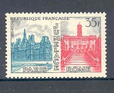 Frankrijk 1958 Jumelage Paris - Rome postfris