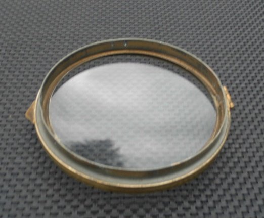 === Pendule deur = bol glas = oud = 28865 - Afbeelding 3
