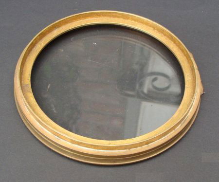 === Klokstel deur = geslepen glas = oud =15060 - Afbeelding 2
