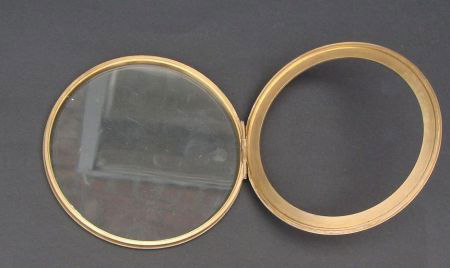 === Klokstel deur = geslepen glas = oud =15060 - Afbeelding 3