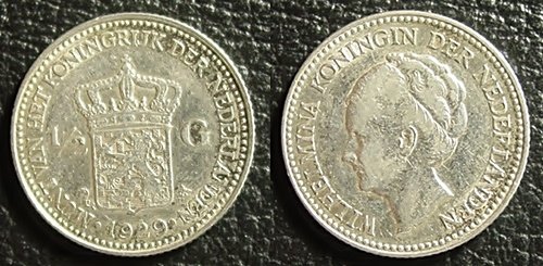 Halve gulden 1929 (2) - 1