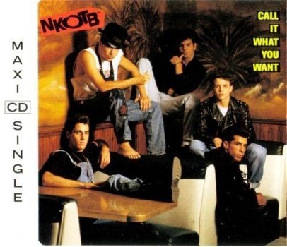 New Kids On The Block - Call It What You Want 3 Track CDSingle - 1