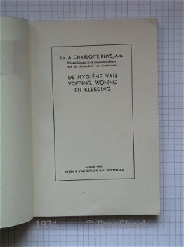 [1934] De hygiëne van voeding, woning en kleeding, Charlotte Ruys, Nijgh & van Ditmar - 3