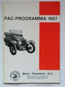 [1967] PAC-Programma 1967, Ebeling, Pionier-Automobielen Club