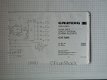 [1990] KTV schema/ Circuit diagram CUC 3400, Grundig - 1 - Thumbnail