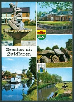 DR ZUIDLAREN Groeten uit, Berend Botje hunebed - 1