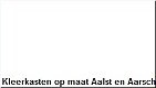 Kleerkasten op maat Aalst en Aarschot - 1 - Thumbnail