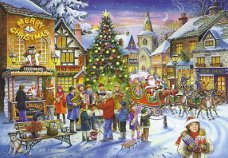 House of Puzzles - Christmas Shopping - 1000 Stukjes Nieuw