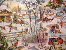 House of Puzzles - Winter Wonderland - 1000 Stukjes Nieuw