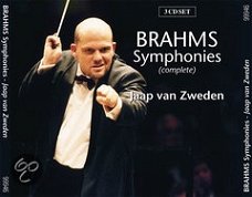 Jaap Van Zweden - Brahms: Complete Symphonies; Chorale Preludes, Op. 122 (3 CD) Nieuw