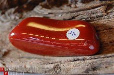 #50 Rode Jaspis Red Jasper Knuffel trommelsteen