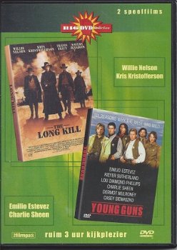 DVD 2films The Long Kill/Young Guns - 1