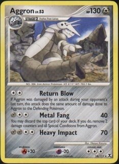 Aggron 14/111 Rare Platinum Rising Rivals - 1