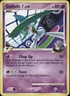 Gallade 4  20/111 Rare Platinum Rising Rivals