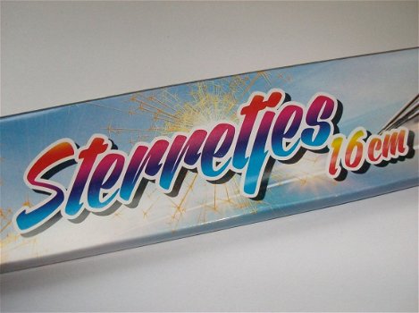 Vuurwerk 100 sterretjes voor 2 euro - 1