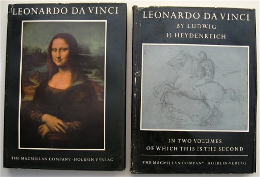 Tweedelige set Leonardo da Vinci - Macmillan/Holbein Verlag - 1