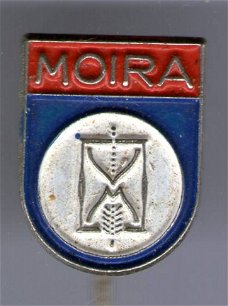 Moira zilverkleurig verzekering speldje ( Boek 1 NR 001 )
