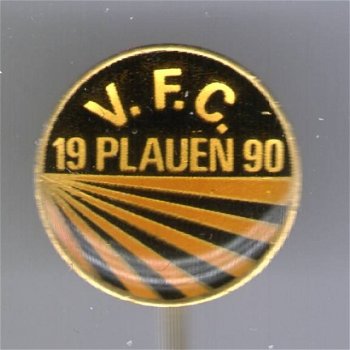 V.F.C. Plaumen epoxy dome speldje ( Boek 1 NR 032 ) - 1