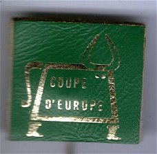 Coupe d' Europe leer speldje ( Boek 1 NR 038 )