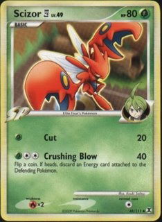 Scizor 4 48/111 Platinum Rising Rivals - nr. 1