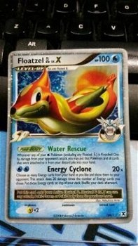 Floatzel GL LV.X 104/111 Platinum Rising Rivals nm - 1