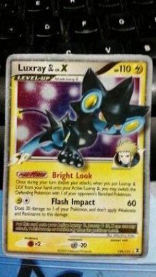 Luxray GL LV.X  109/111 Platinum Rising Rivals gebruikt nr2