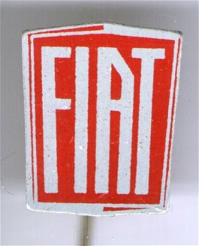 Fiat blik auto speldje ( Boek 1 NR 051 ) - 1