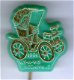 Vis-A-Vis Decauville 1901 groen plasticauto speldje ( Boek 1 NR 052 ) - 1 - Thumbnail