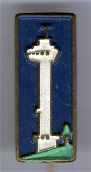 euromast Rotterdam blauw op koper speldje ( Boek 1 NR 066 ) - 1