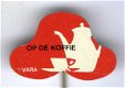 Vara op de koffie blik speldje ( BOEK 1 NR_115 ) - 1 - Thumbnail