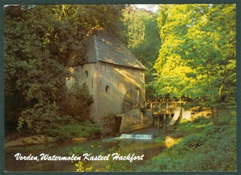 GLD VORDEN Watermolen Kasteel Hackfort - 1