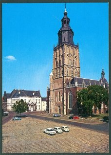 GLD ZUTPHEN St Walburgskerk met Stadhuis