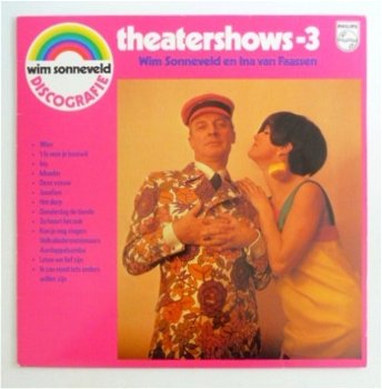 LP: Wim Sonneveld en Ina van Faassen - Theatershows -3 (Philips, 1974) - 1