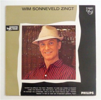 LP: Wim Sonneveld - Zingt (Favorieten Parade, Philips, 1966) - 1
