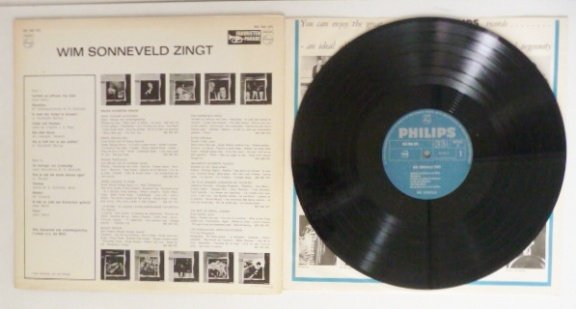 LP: Wim Sonneveld - Zingt (Favorieten Parade, Philips, 1966) - 2